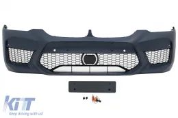 image-27-Front Bumper suitable for BMW 5 Series G30 G31 Limousine Touring (2017-2019) M5 Sport Design