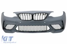 image-55-Front Bumper suitable for BMW 2 Series F22 F23 (2014-) Coupe Cabrio M235i M Design