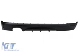 image-18-Rear Bumper Spoiler Valance Diffuser Left Outlet for Twin Exhaust suitable for BMW 2 Series F22 F23 (2013-) Matte Black