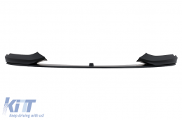 image-45-Front Bumper Spoiler Lip suitable for BMW 4 Series F32 Coupe F33 Cabrio F36 Grand Coupe (2013-03.2019) Matte Black