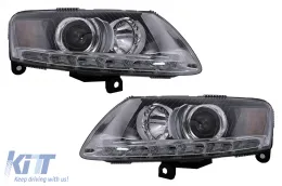 image-75-LED Headlights suitable for Audi A6 4F C6 (2008-2011) Facelift Design