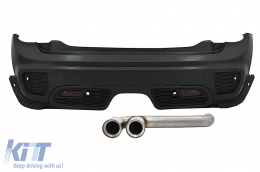 image-39-Rear Bumper suitable for MINI ONE III F56 3D (2014-Up) JCW Design