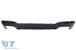 image-42-Rear Bumper Diffuser suitable for BMW 5 Series G30 G31 Limousine Touring (2017-2019) Matte Black & Carbon Look