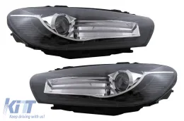 image-51-LED Headlights suitable for VW Scirocco Hatchback 137 (2008-04.2014) Black