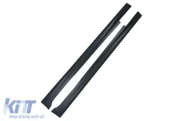 image-2-Side Skirts suitable for BMW 5 Series F10 F11 Sedan Touring (2011-2017) M-Technik Design