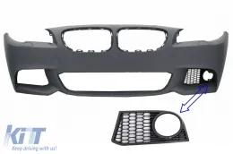 image-72-Fog Light Grille RIGHT SIDE suitable for BMW 5 Series F10 F11 NON-LCI (2010-2014) only for M-Tech Bumper