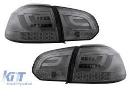 image-40-LED Bar Taillights suitable for VW Golf 6 VI (2008-2013) Smoke