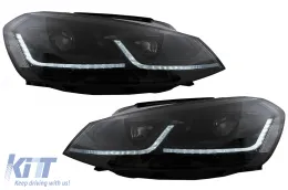 image-46-LED Headlights suitable for VW Golf 7 VII (2012-2017) Black Facelift G7.5 Design with Sequential Dynamic Turning Lights