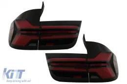 image-33-LED Taillights suitable for BMW X5 E70 (2007-2013) Light Bar Upgrade to G05 LCI Design
