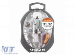 image-16-OSRAM Spare Lamps Box 7 Pieces H1 H7 P21W PY21W P21/5W R5W W5W for Car Lamp Kit