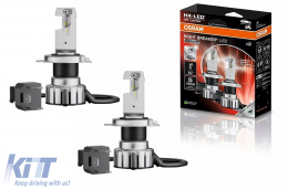 image-27-OSRAM NIGHT BREAKER LED SMART H4 64193DWNBSM-2HB20 SET Bulb Auto Moto