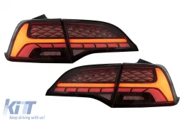 image-39-LED Taillights suitable for Tesla Model 3 (2017-2022) Model Y (2020-2022) with Dynamic Turning Lights