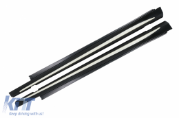 image-42-Side Skirts suitable for Mercedes C-Class W205 S205 (2014-2020) Sport C63 Design