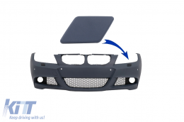 image-14-LEFT SRA Cover Front Bumper suitable for BMW 3 Series E90 E91 LCI (2008-2011) M Tech Design