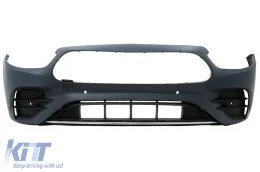 image-7-Front Bumper suitable for Mercedes E-Class W213 S213 (2020-2022) Sport Line Design