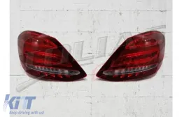 image-44-Full LED Taillights suitable for Mercedes C-Class W205 Limousine (2014-2018)