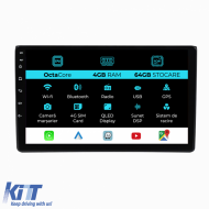image-64-Navigation for Audi A4, (2001 - 2008), 9 Inch, 4Gb Ram, 64Gb storage, Carplay.