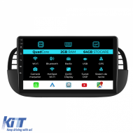 image-0-Navigation for Fiat 500, (2007 - 2015), 9 Inch, 2Gb Ram, 64Gb Storage, Carplay