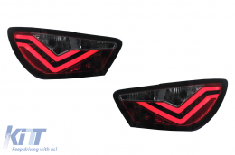 image-24-LED Taillights suitable for Seat Ibiza 6J Hatchback 3 Doors (2008-2012) Smoke