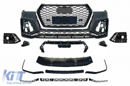 image-7-Front Bumper suitable for Audi Q5 SUV FY (2017-2020) RS Design