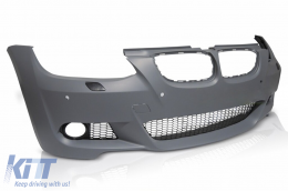 image-9-Front Bumper suitable for BMW 3 Series E92 E93 (2006-2009) Non-LCI Coupe Cabrio M-Technik Look