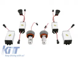 image-71-Blue LED lamps suitable for factory angel eyes H8 20W CREE