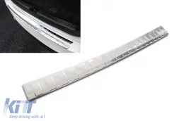 image-0-Avisa rear bumper protector suitable for Mercedes GLS X167 after 2019, chrome
