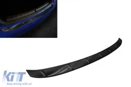 image-29-Avisa rear bumper protector suitable for BMW 3 Series G20 sedan with M package 2018-2022, black lacquer