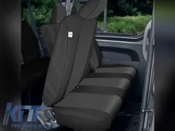 image-62-Kegel upholstery series Tailor Made suitable for rear triple seat of Renault Trafic, Opel Vivaro, Nissan NV300, Fiat Talento after 2014, black