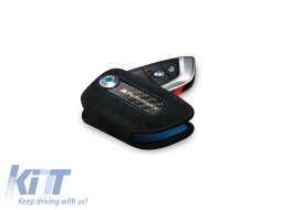 image-7-Original leather M performance key case suitable for BMW