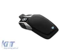 image-41-Original leather key case with display suitable for BMW