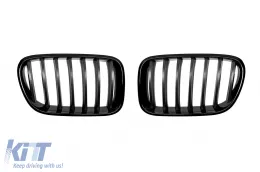 image-18-Black kidney grilles suitable for BMW X3 F25 2010-2014