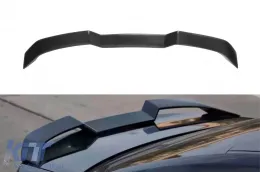 image-71-V-type trunk spoiler suitable for BMW 3 Series G20 2019-2021, black lacquer