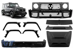 image-41-BRBS-style tuning kit suitable for Mercedes G-Class W465 after 2024 with chrome elements, carbon package