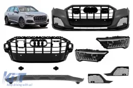 image-4-S-type Tuning conversion suitable for Audi Q7 2016-2019 to Q7 2020-2023 front end