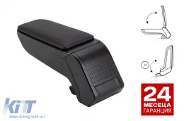 image-19-Rati Armrest model Armster S with black eco leather suitable for Dacia Duster 2009-2017