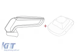 image-32-Rati Armrest model Armster S with black eco leather suitable for Opel Corsa F after 2020