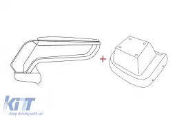 image-35-Rati Armrest model Armster S with black eco leather suitable for Opel Zafira C Tourer 2011-2019