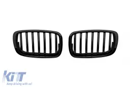 image-64-Black kidney grilles suitable for BMW X6 E71 2011-2014