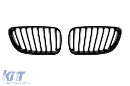 image-68-Black kidney grilles suitable for BMW Series 2 F22, F23 after 2013