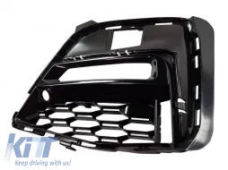 image-70-Left grille suitable for DRL lights on front M tech bumper for BMW 3 Series G20 sedan, G21 touring 2019-2022