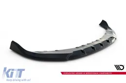 image-35-Maxton Design version 1 spoiler suitable for front bumper of BMW 7 Series G70 after 2022, black lacquer