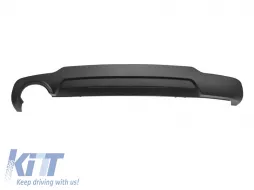 image-27-C200 type diffuser suitable for rear A Design bumper for Mercedes C-Class W204 2012-2014 -o----