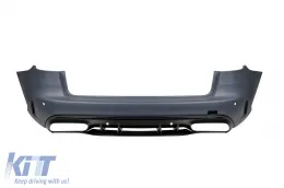 image-12-Rear A Design bumper type C63 suitable for Mercedes C-Class S205 estate 2013-2020