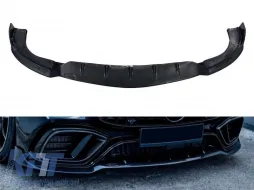 image-52-Carbon spoiler suitable for front GT63 bumper of Mercedes A Design GT 4 Door Coupe X290 after 2019