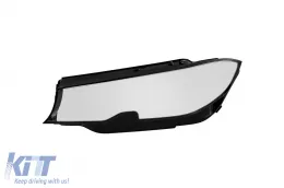 image-10-Left glass suitable for LED headlight for BMW 3 Series G20 sedan, G21 touring 2019-2022