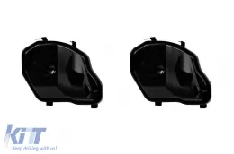 image-50-Set of square caps suitable for xenon headlights on BMW 5 Series E60 sedan, E61 touring 2007-2010, left and right