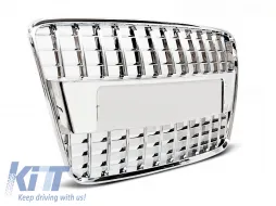 image-27-Chrome grille type S-line suitable for Audi Q7 2005-2009