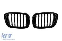 image-23-Black lacquer kidneys suitable for BMW X3 G01, X4 G02 2017-2021