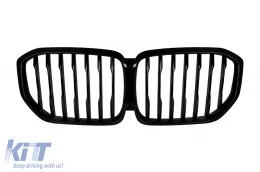 image-27-Black kidney grilles suitable for BMW X5 G05 2019-2022